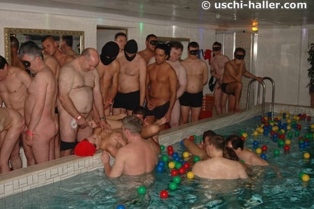 gangbang pool party in maintal germany part           