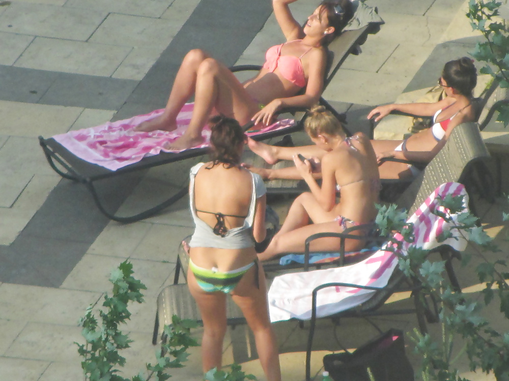 XXX BFF's hangin by the Pool - Toronto , Ontario Canada