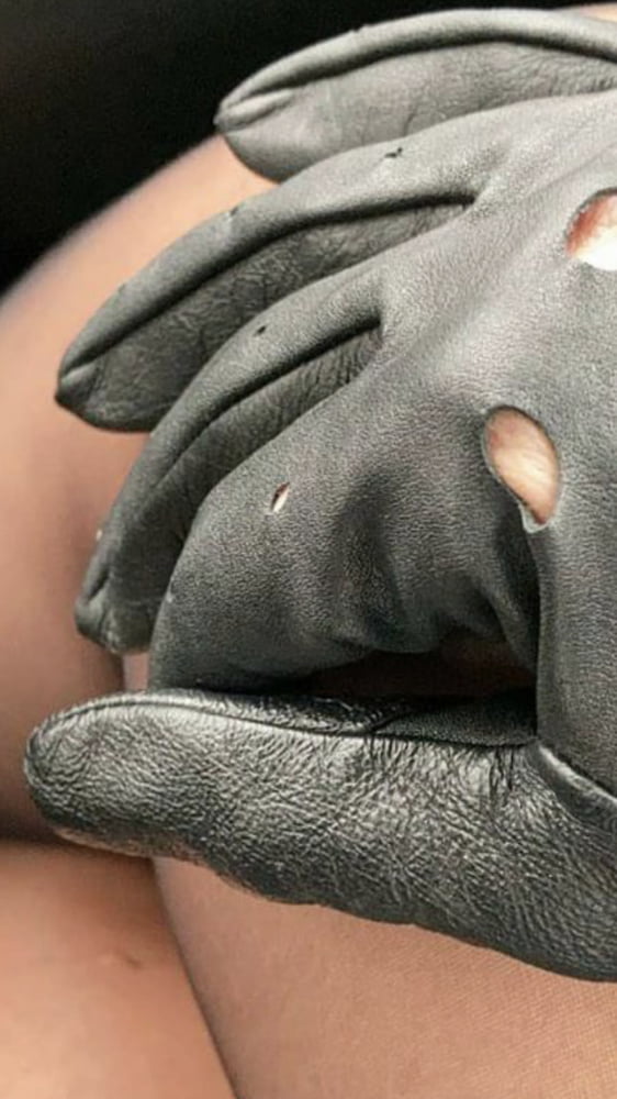 Many of my admirers asked to see more of my leather gloves - 8 Photos 