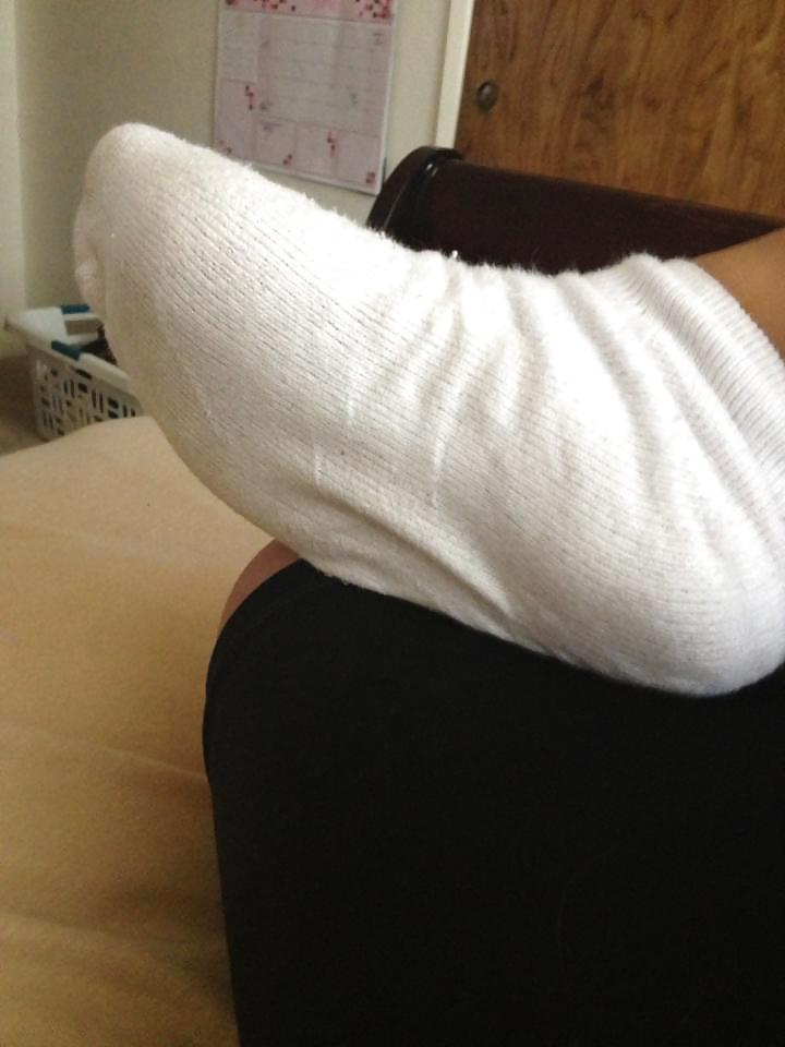 XXX Stinky White Socked Feet