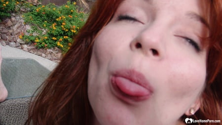 kinky brunette taking my cock while showering         