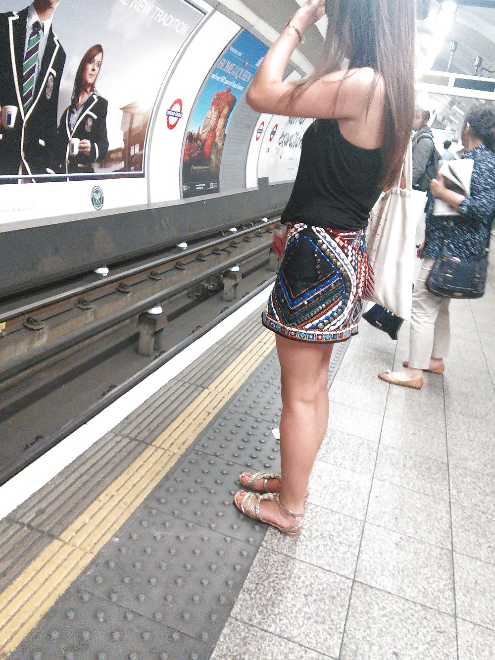 XXX Londonperv's Candids 2014 - July vol 12 (Tube Perving)