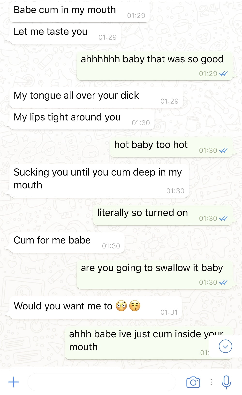 XXX Sexting with my Paki Girlfriend
