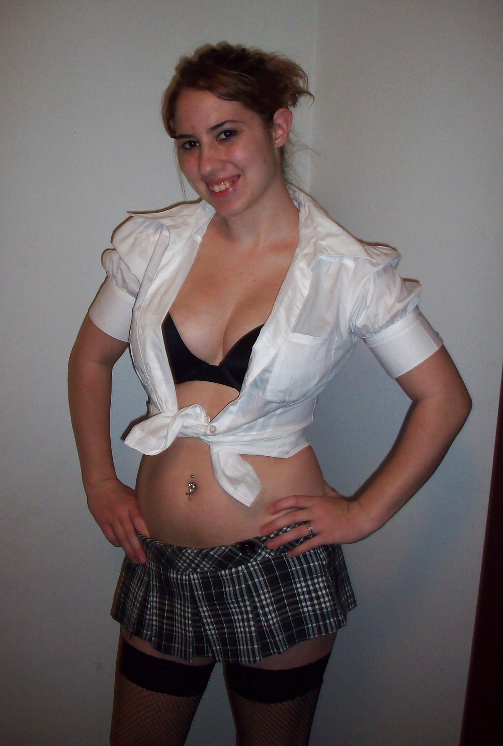 XXX Puffy tits and pigtail teen