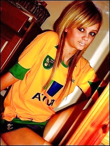 XXX slags in footy tops
