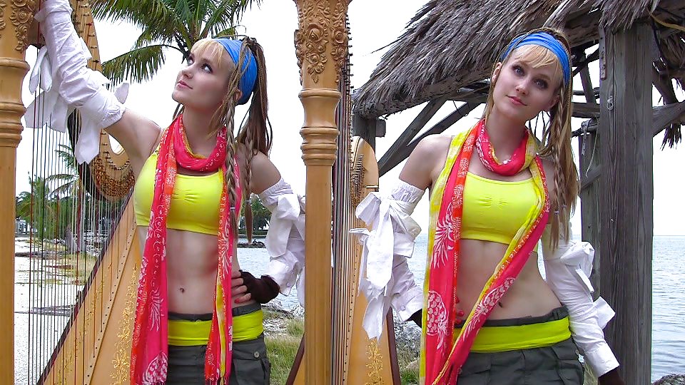 XXX Harp Twins