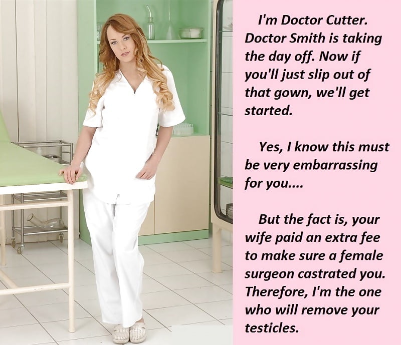 Nurse Femdom Castration Cartoon Porn - Castration Captions - 52 Pics | xHamster