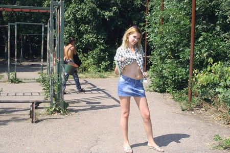 danuta d naked in public flashing pussy         