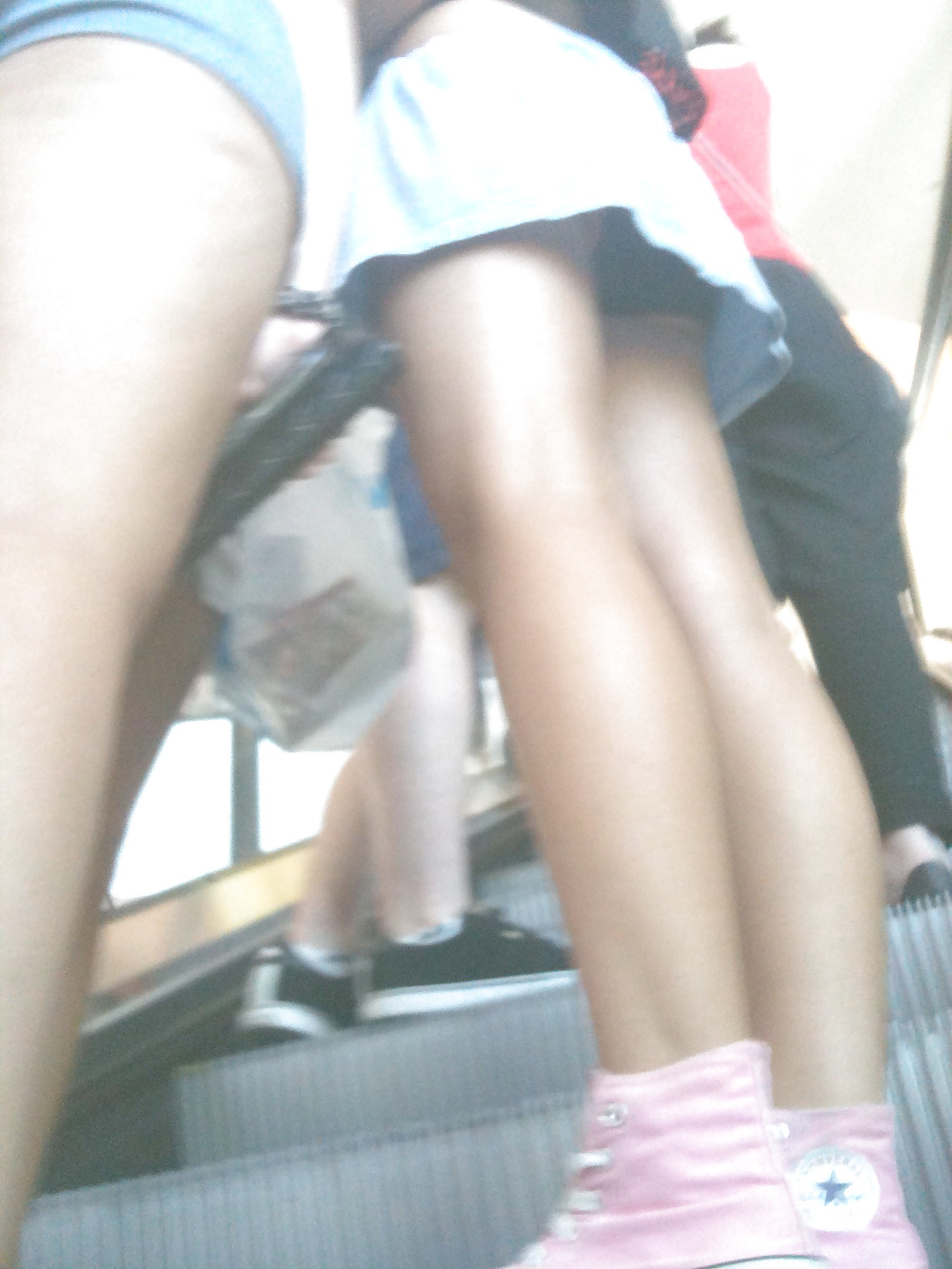 XXX Ladies and teens at the Mall