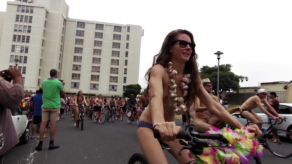 XXX Naked Bike Ride Cape Town 2016