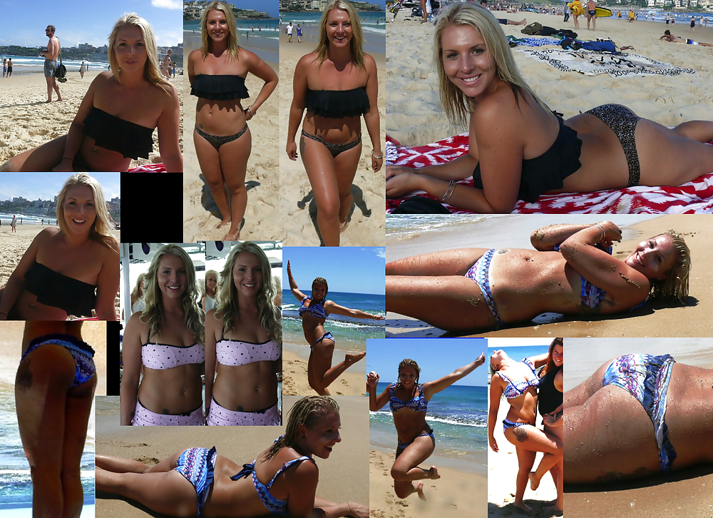 XXX Australian Blonde Beach Babe (Bikini-Non-Nude)