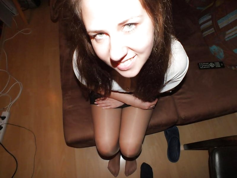XXX Polish amateur feet in pantyhose and stockings #2
