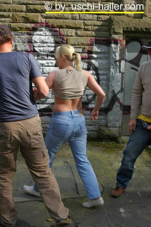 blonde cum slut dany sun fucking outdoor         