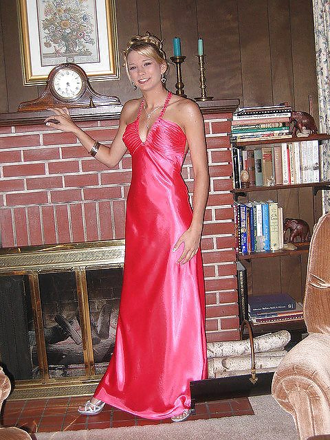 XXX Single girl in Prom dress