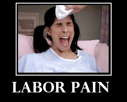Labor pain porn