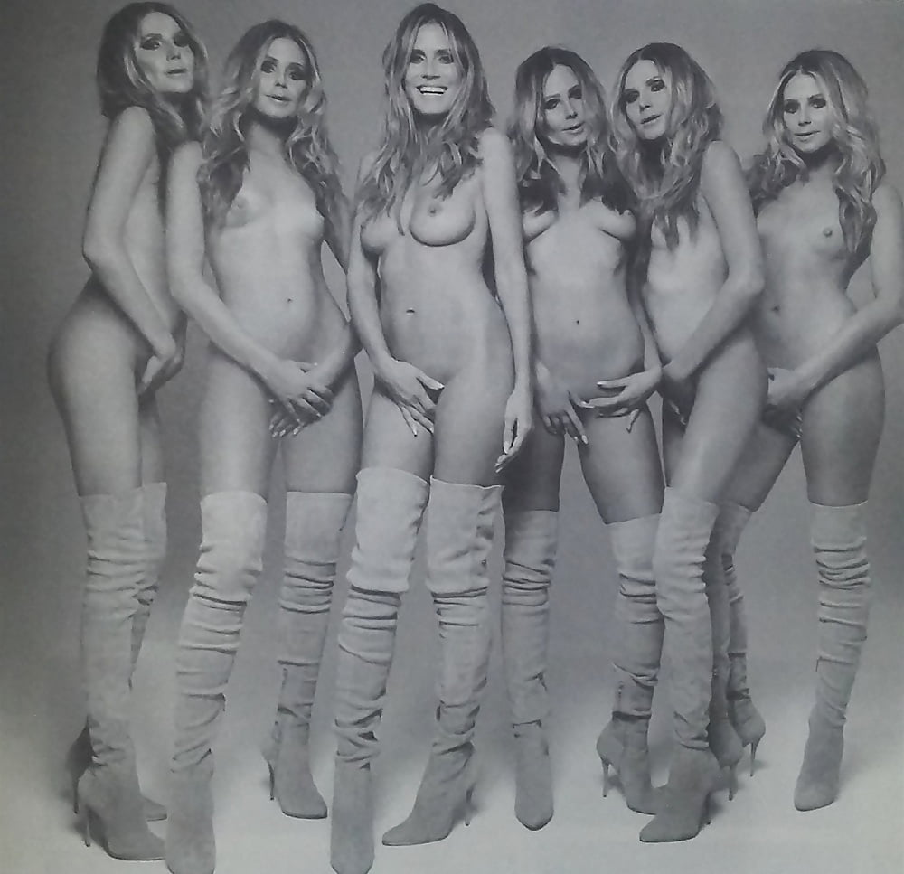 Klum photo heidi book nude Heidi Klum