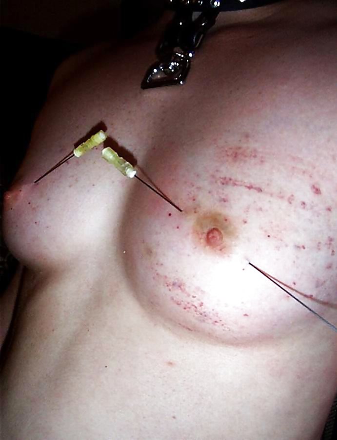 XXX Torturing her hard nipples