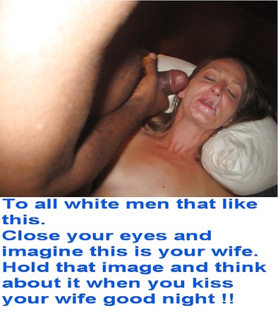White wives getting facial interracial