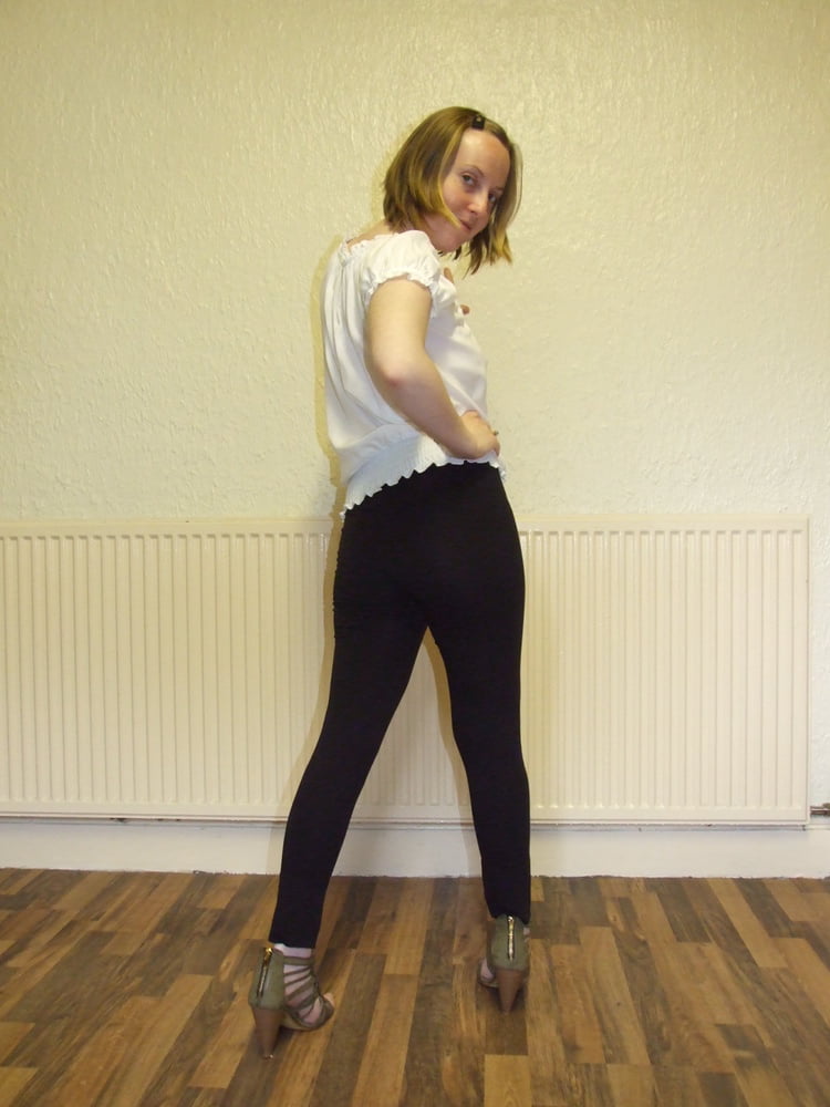 Pantyhose Denim Miniskirt Tight Top And Boots