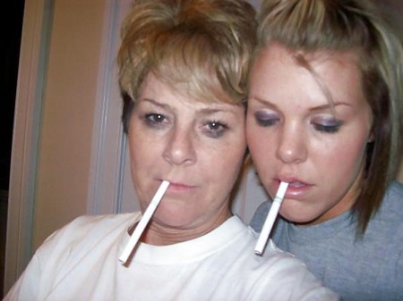 Mothers and Daughters Smoking