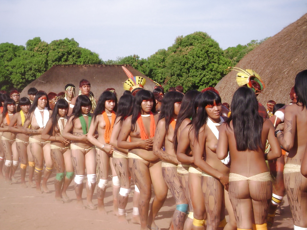 South american nude tribal women
