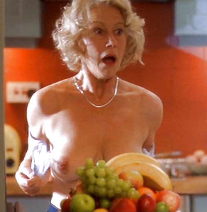 Helen mirren young hot see through dress tits