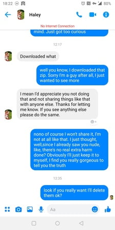 haley stedeford is always exposed         