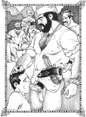 Gay Art Cartoon Julius Arabian Nights - 52 Pics | xHamster
