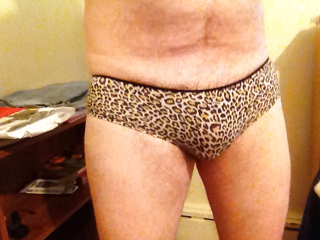 XXX now wearing my stepdaughters dirty panties