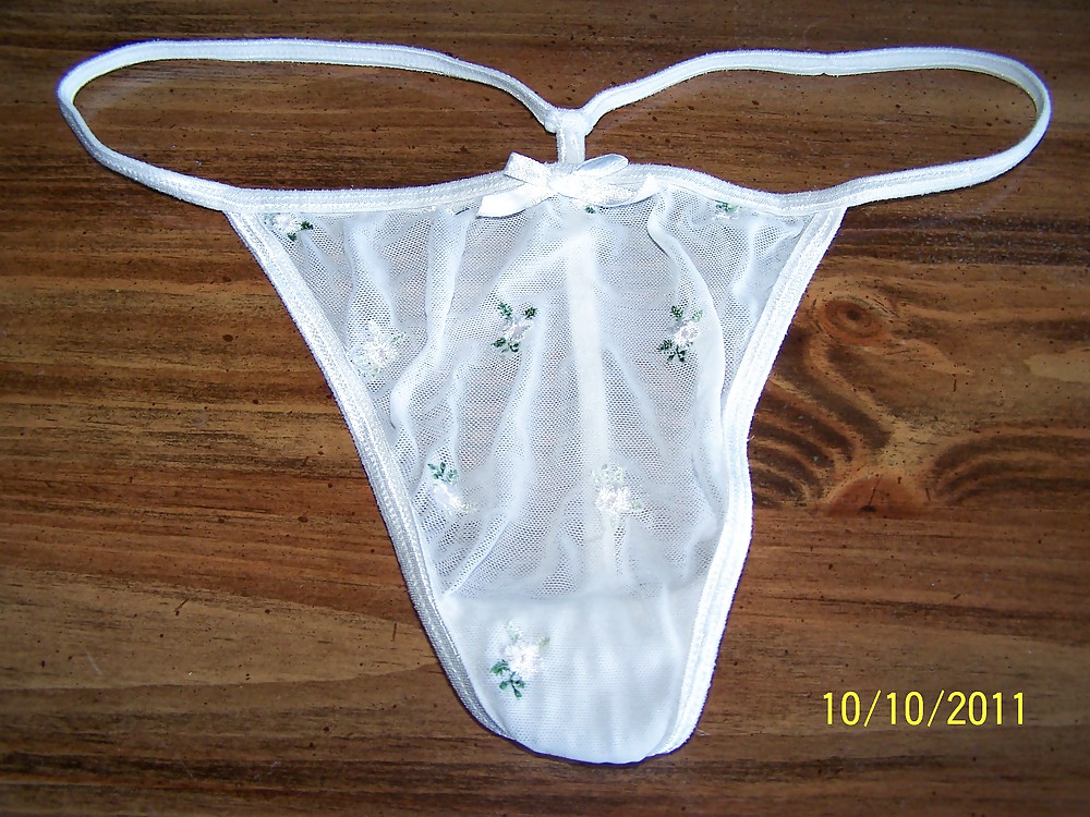 XXX panties and pix of ex gf, found while cleaning