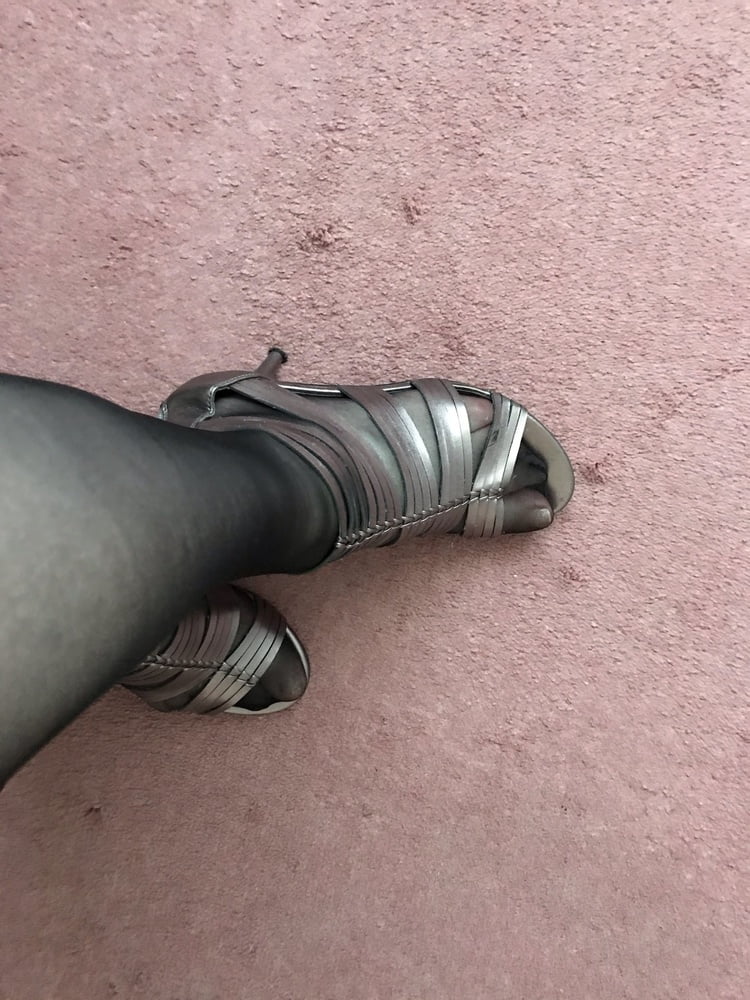 My Wife's Feet In Nylon