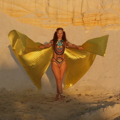 XXX See and Save As with golden wings on setting sun porn pict naked pictures thumbnail