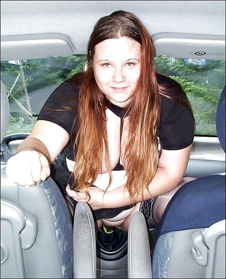 XXX german chick car fun