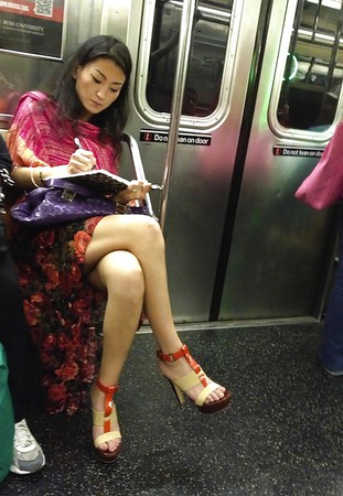 voyeur nyc subway sexy asian