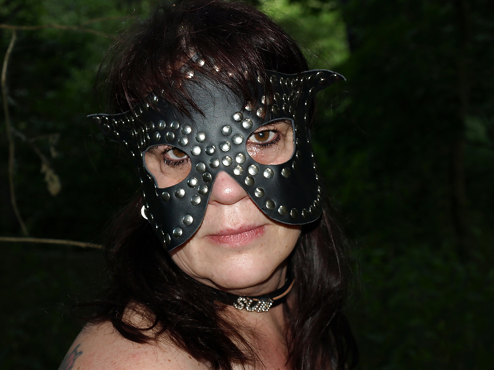 XXX Submissive wife trained and treated in forest