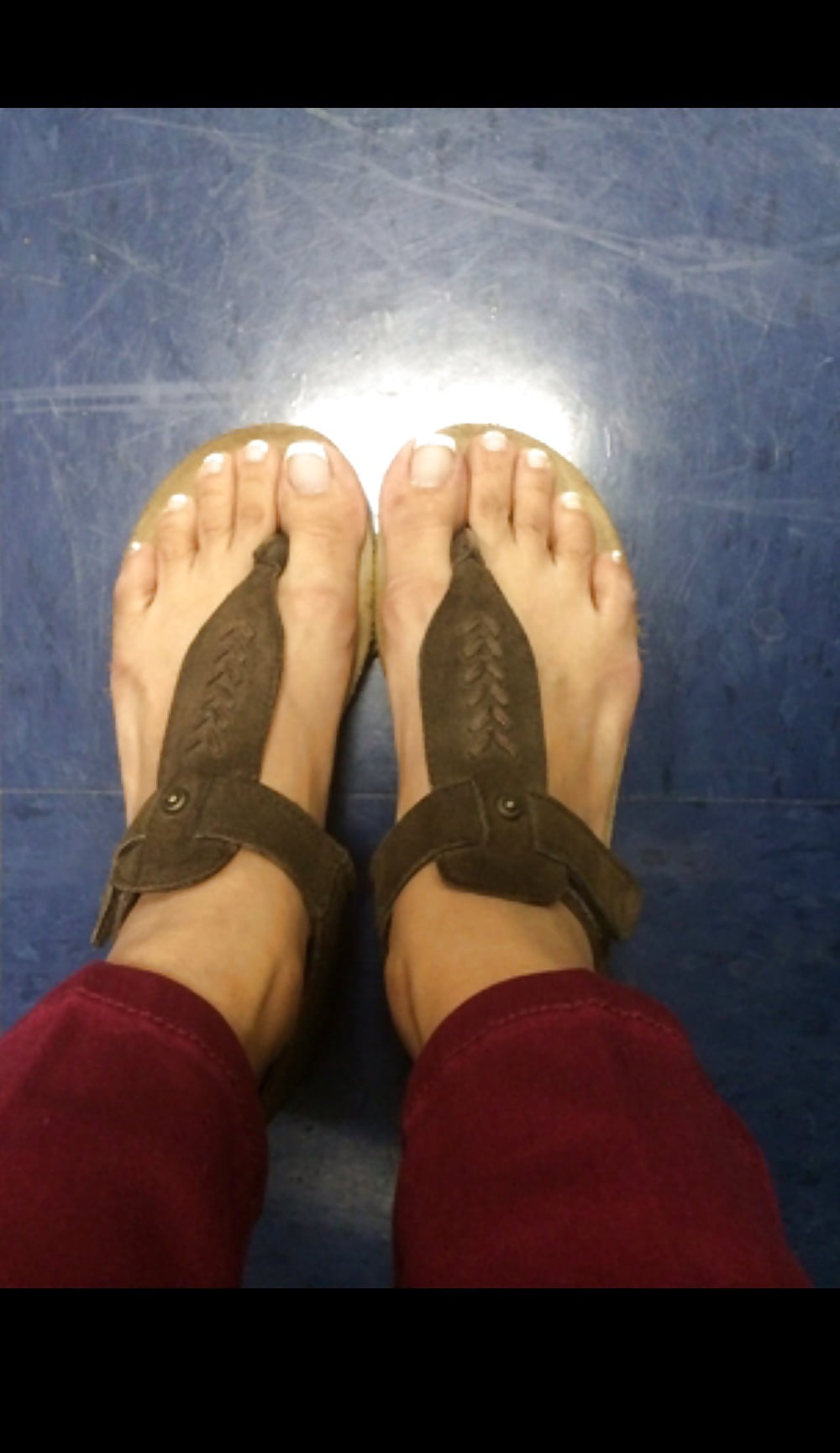 XXX Amateur Milf Latina Teacher shows feet