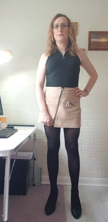 sexy black opaque tights         