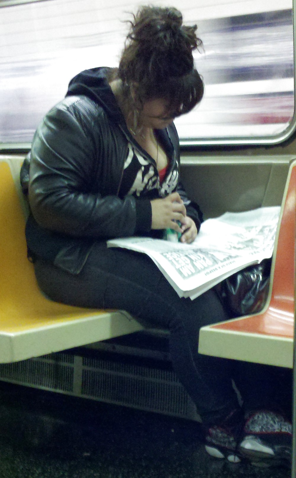 XXX New York Subway Girls 101