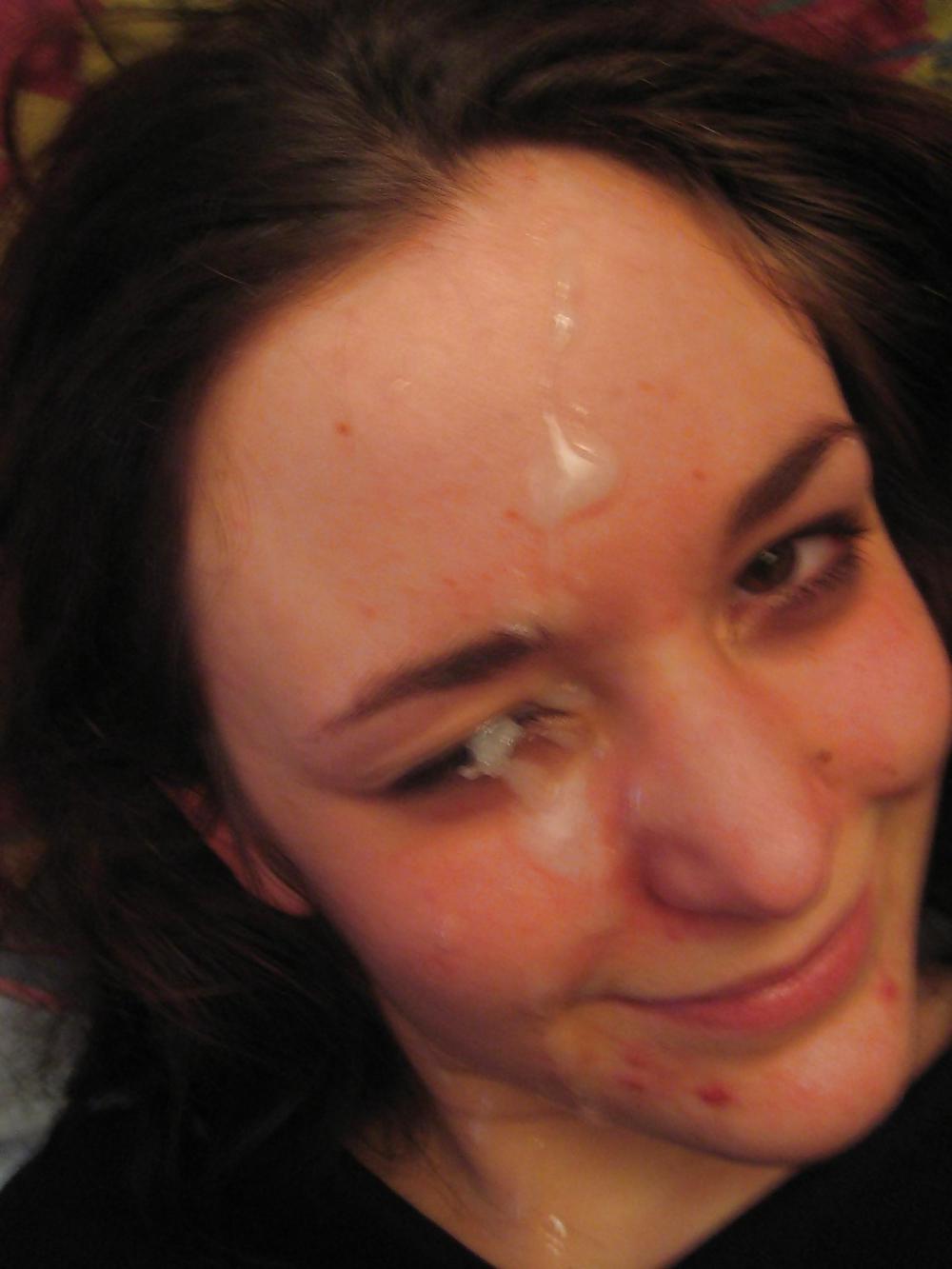 XXX Exposed:  Cute Girlfriend Gets Facialized