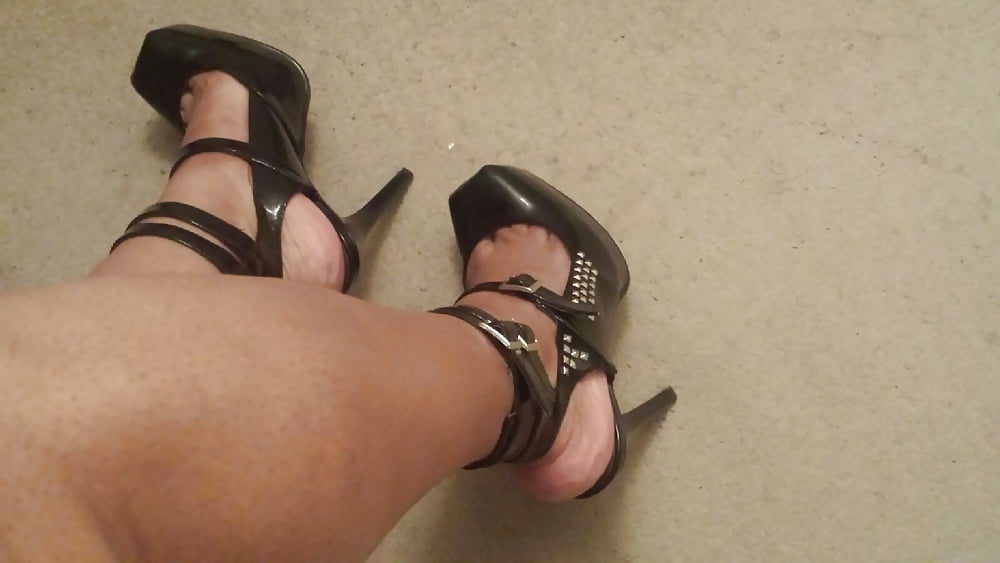 XXX Black Heels