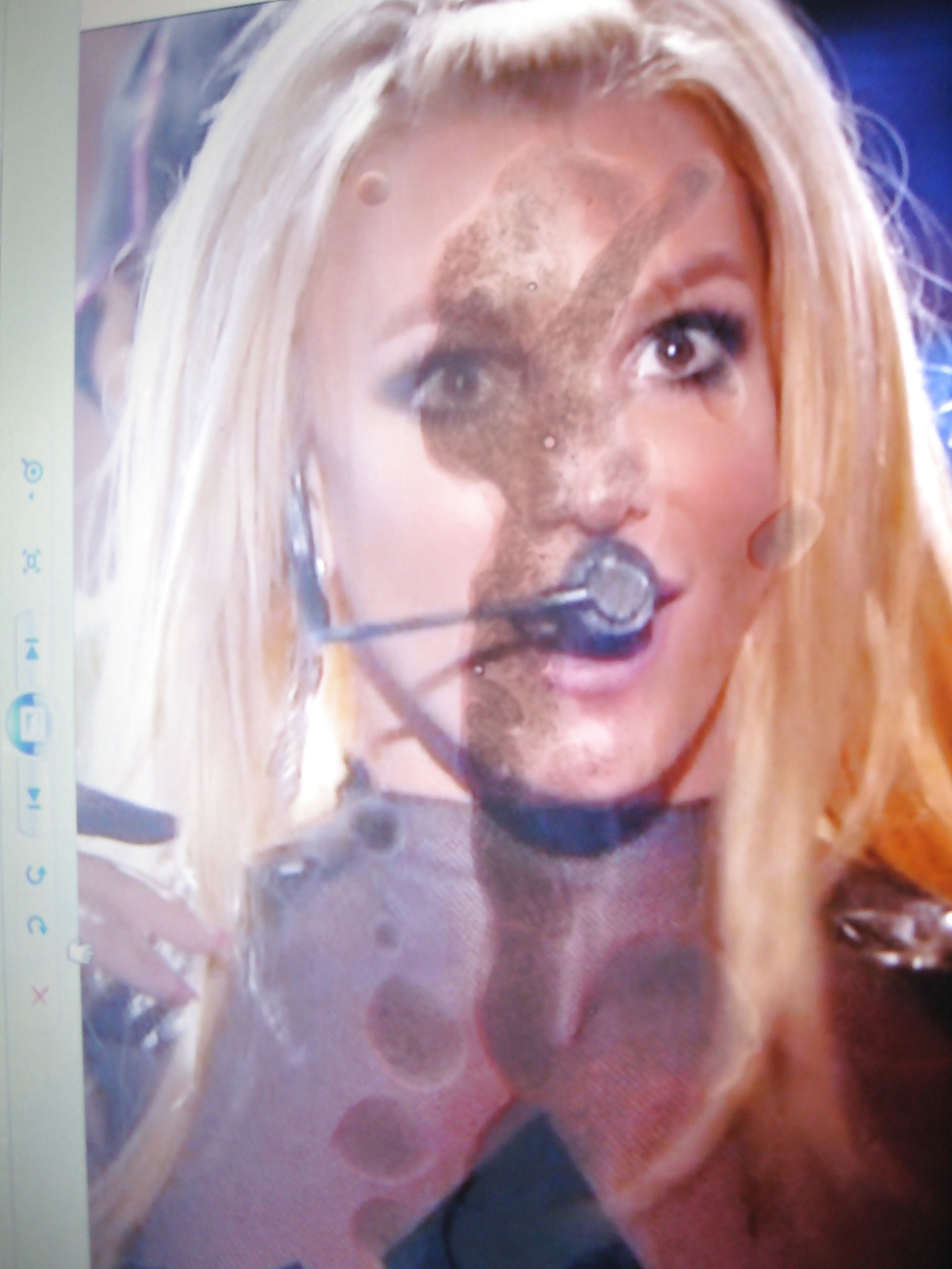 Britney spears cum swallow