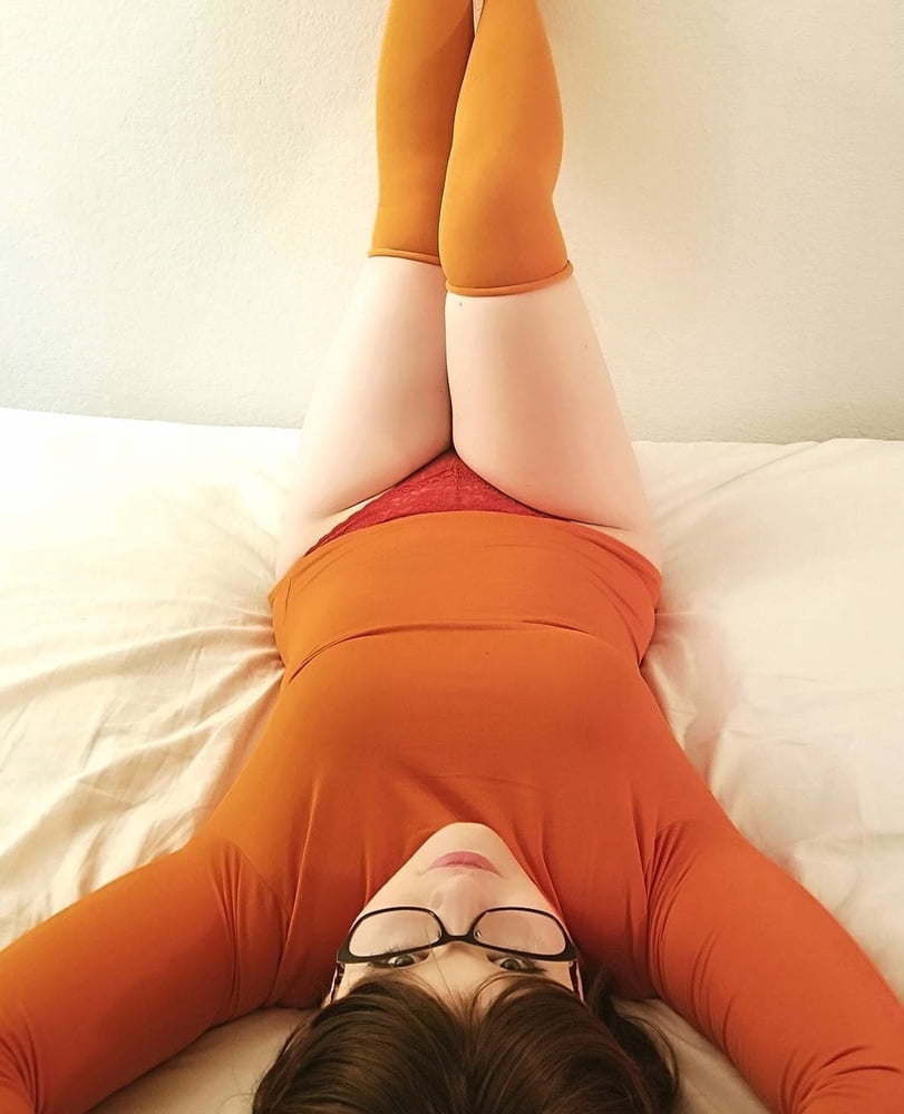 Velma Dinkley Cosplay Bitch Mix Scooby Doo Glasses Nerd