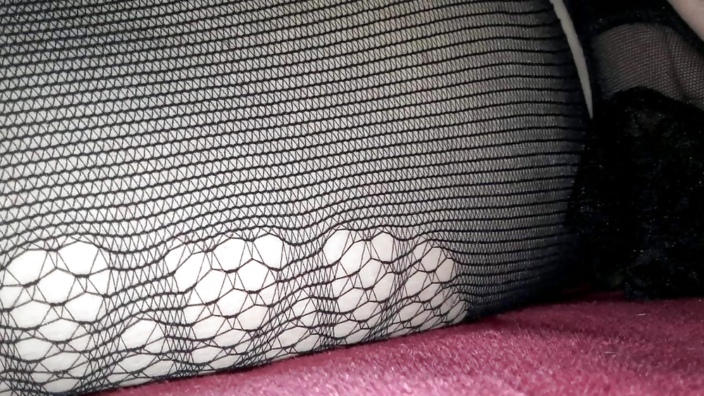 XXX black panties wife