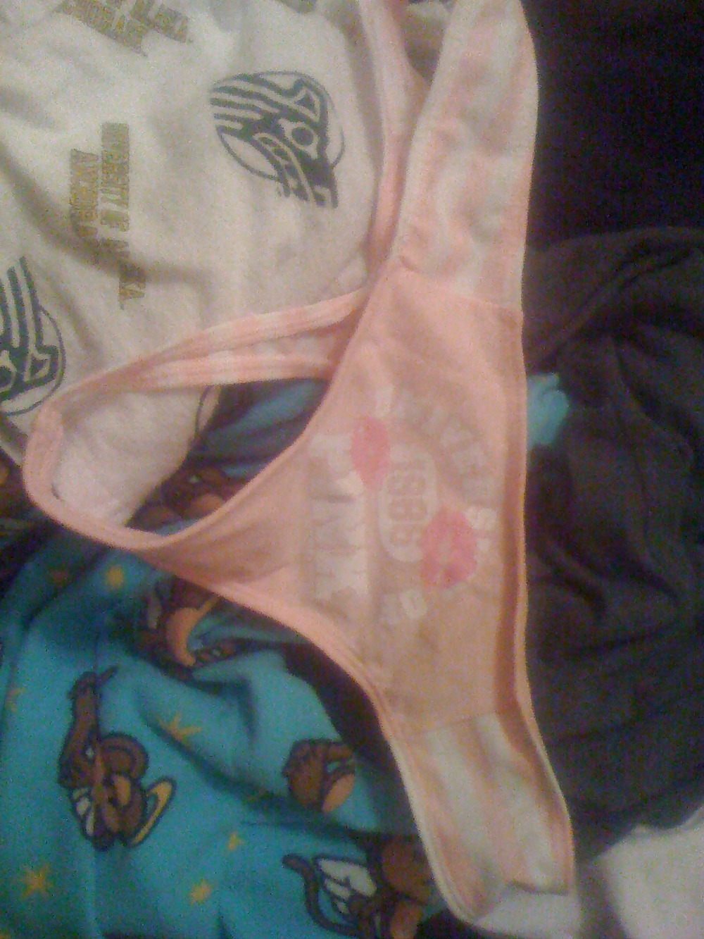 XXX Friend's girl's bras and panties