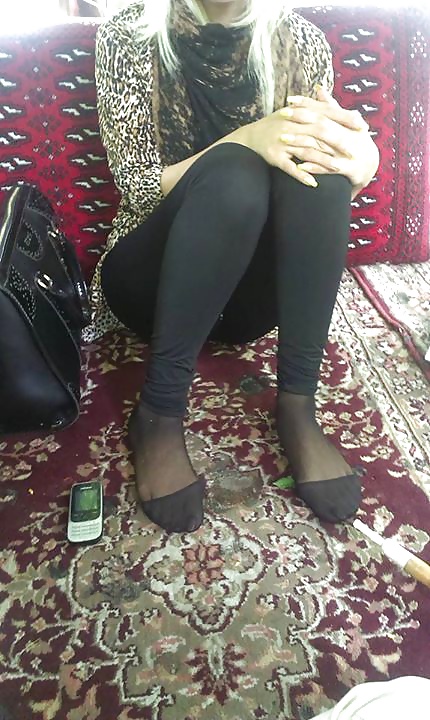 XXX Hijab feet turban nylon 6867