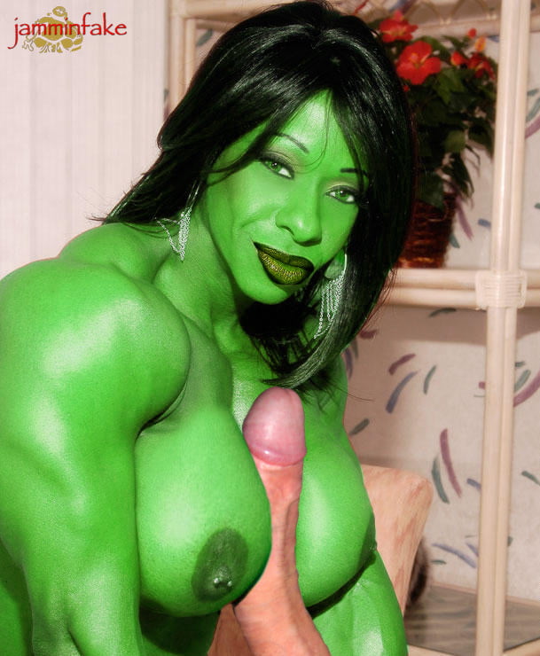 The Hulk Nude