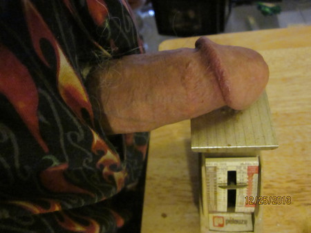 Cock on postal scale