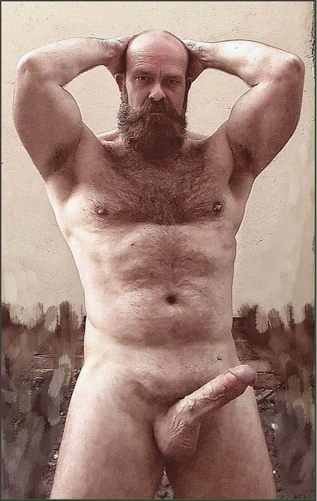 Naked Hairy Older Men - Mature naked hairy man. really hairy daddy and gr.....