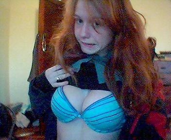 XXX Cute Readhead Teen Selfpics