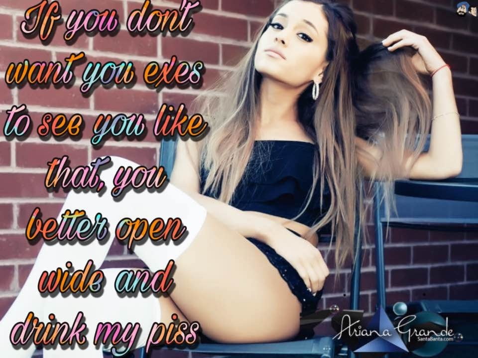 Ariana Grande Porn Captions.